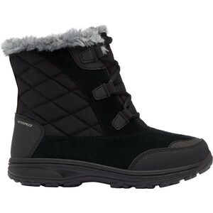 Columbia Ice Maiden Shorty (Black/Grey) Women's Cold Weather Boots Size 8 EUC